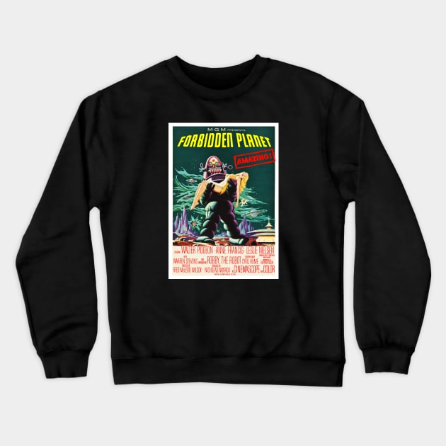 Forbidden Planet (1956) 1 Crewneck Sweatshirt by GardenOfNightmares